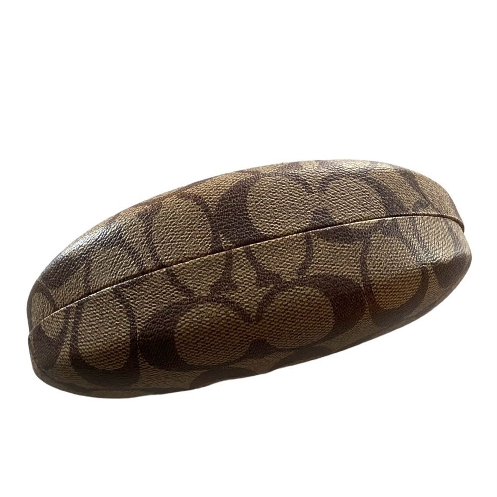 Coach Women's Tan case sunglasses. - Picture 6 of 8